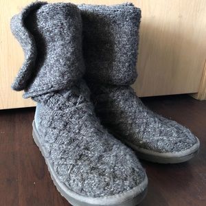 knitted ugg boots